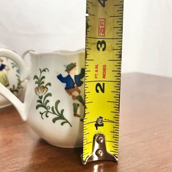 Provencial Designs By Nikko VTG French Country Dancers Creamer Sugar Bowl Set - Picture 11 of 11